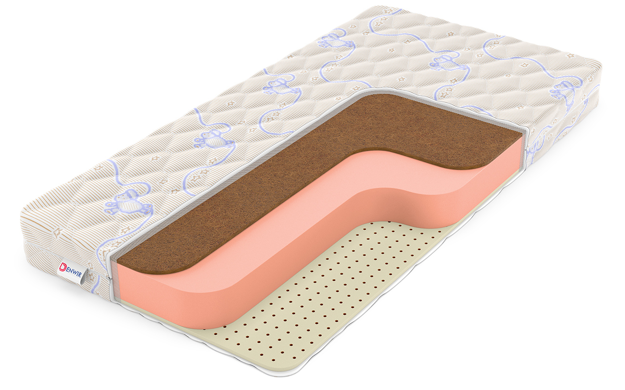 детский матрас Denwir Baby Springless Top Hard Soft 12 1 Denwir Baby Springless Top Hard Soft 12